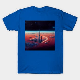 Interplanetary Spaceport T-Shirt